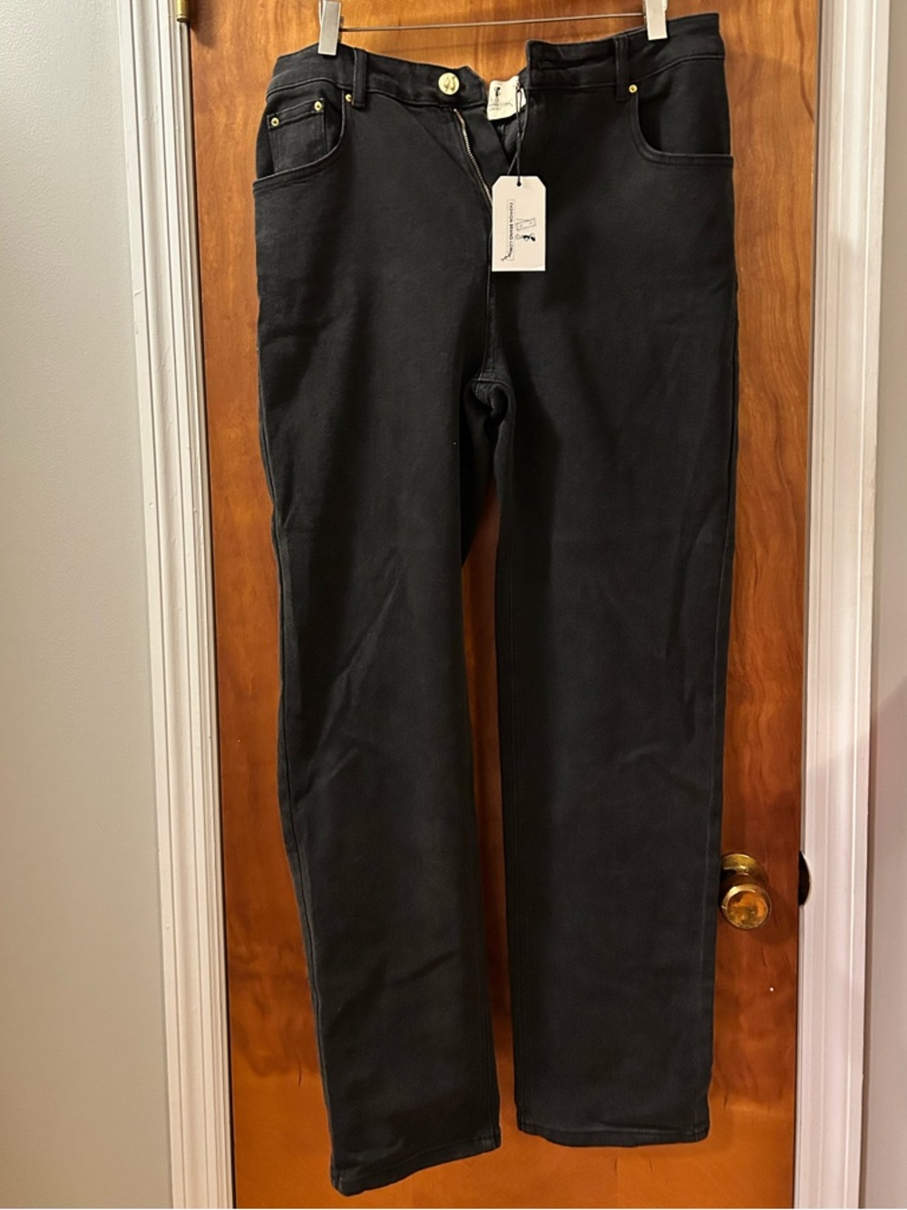 Fashion Brand Company Black Nap Jeans